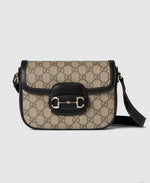 Sac à épaule Gucci Horsebit 1955 Soft petit format
