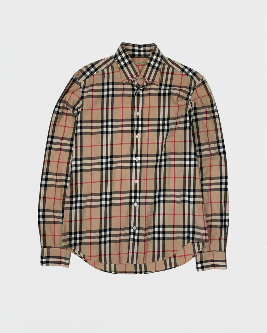 Burberry novacheck chemise