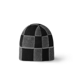 Bonnet et Écharpe Damier Heritage Noir