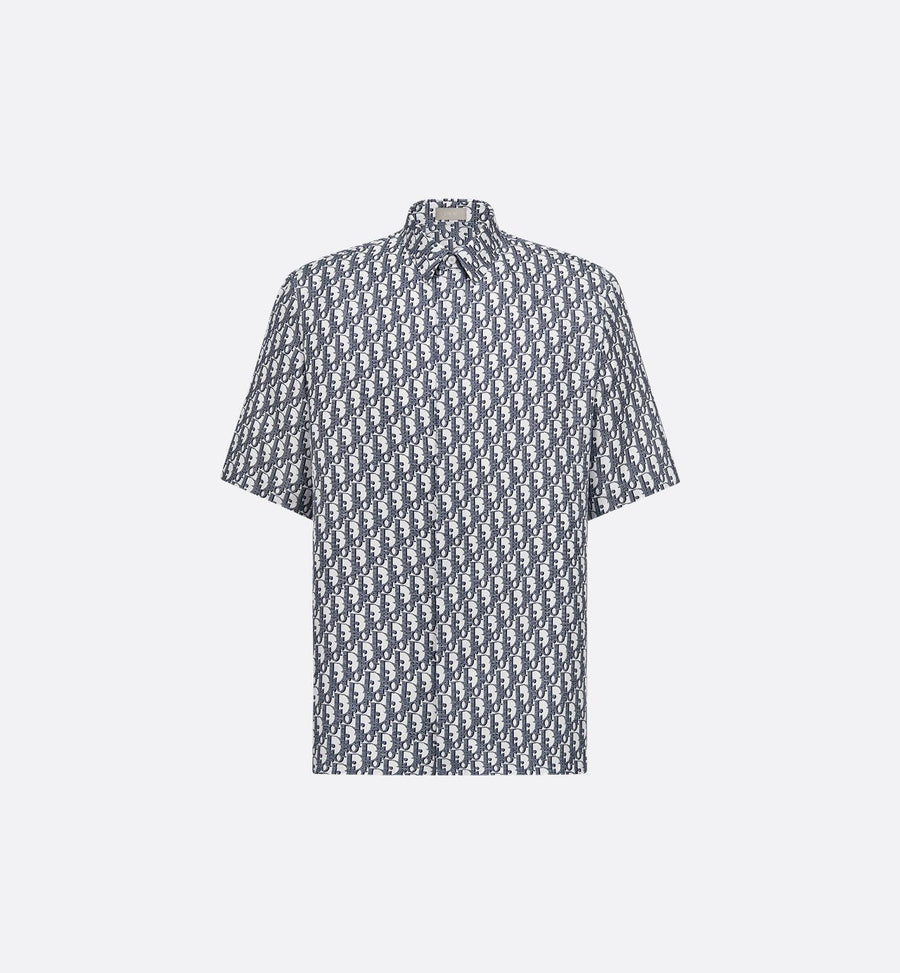 Chemise à manches courtes Dior Oblique