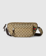Sac à bandoulière en toile GG grand format