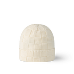 Bonnet et Écharpe Écharpe Damier Snug Crème