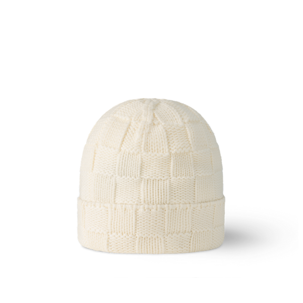 Bonnet et Écharpe Écharpe Damier Snug Crème