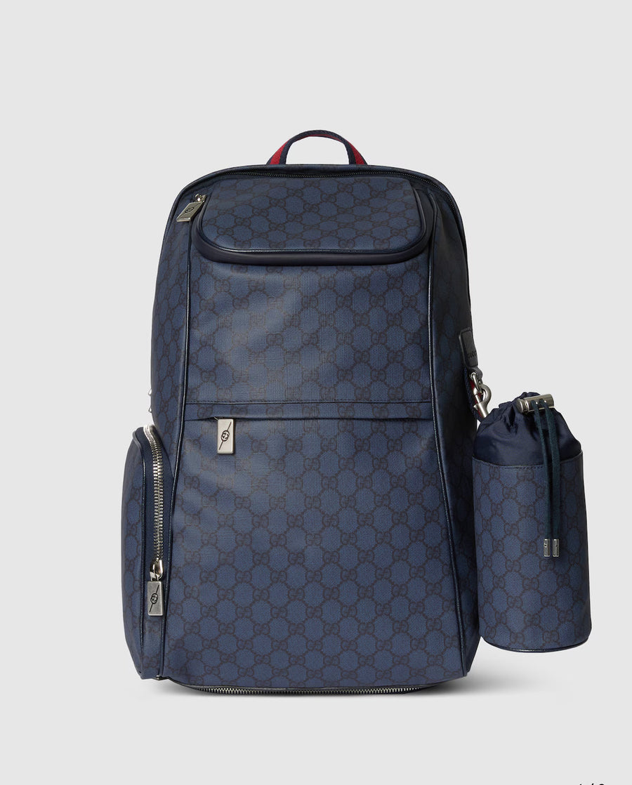 Sac à dos avec détail bande Web moyen format