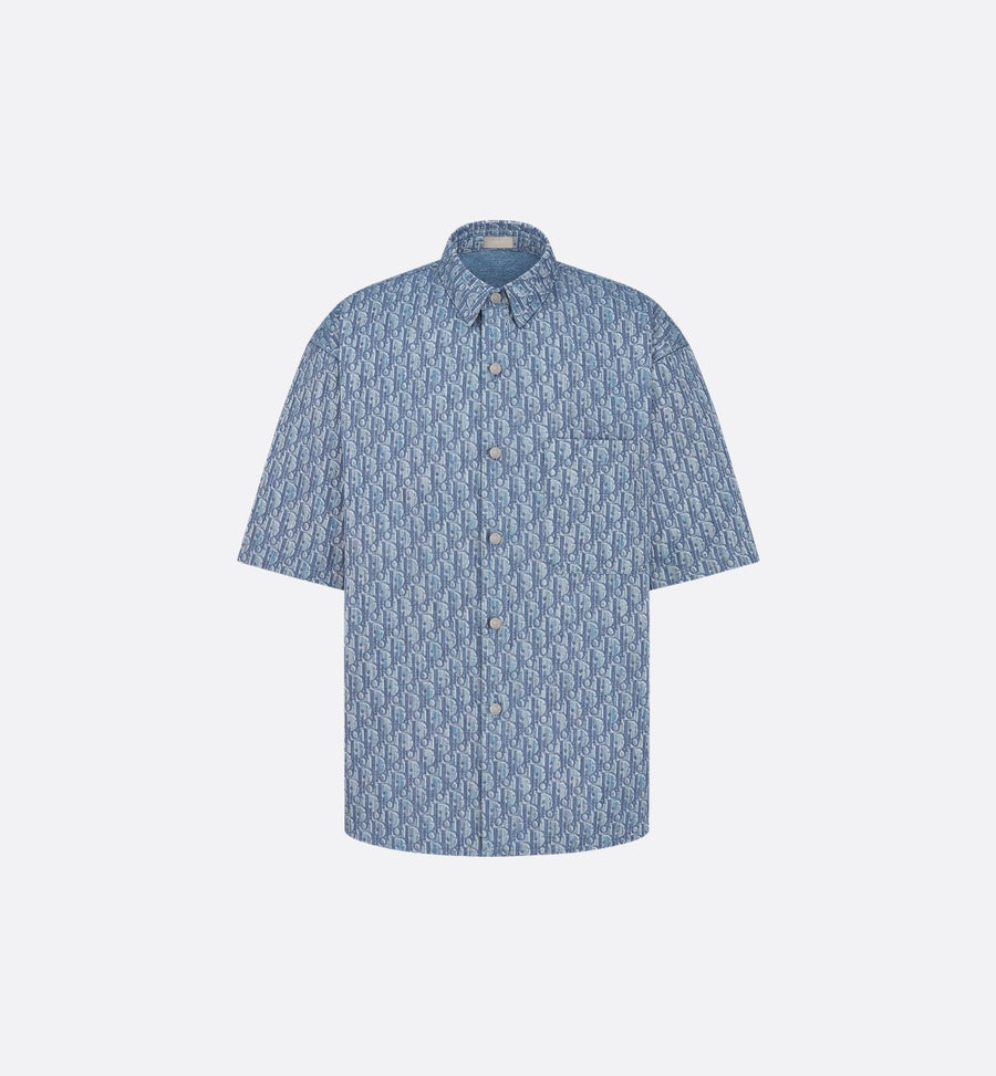 Chemise à manches courtes Dior Oblique