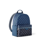 Sac à dos Discovery PM Toile Monogram Bleu et noir