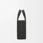 LOEWE - Petit  Font Tote en raphia Noir