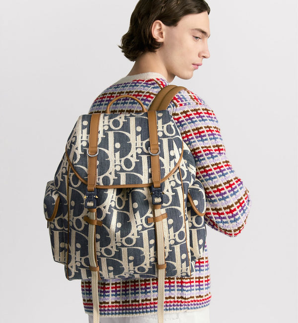 Sac à dos à rabat Dior Hit The Road