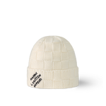 Bonnet et Écharpe Écharpe Damier Snug Crème