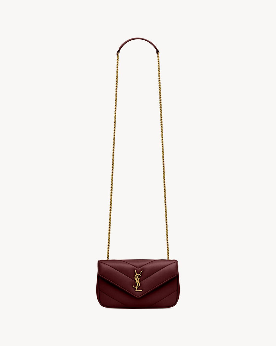 LOULOU MINI EN CUIR D'AGNEAU