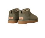 UGG Femme Botte Classic Ultra Mini Vert