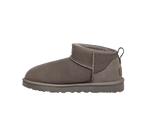 UGG Femme Botte Classic Ultra Mini Gris