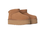 UGG Botte Classic Ultra Mini à plateforme  Marron