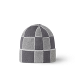 Bonnet et Écharpe Damier Heritage Gris