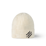 Bonnet et Écharpe Écharpe Damier Snug Crème
