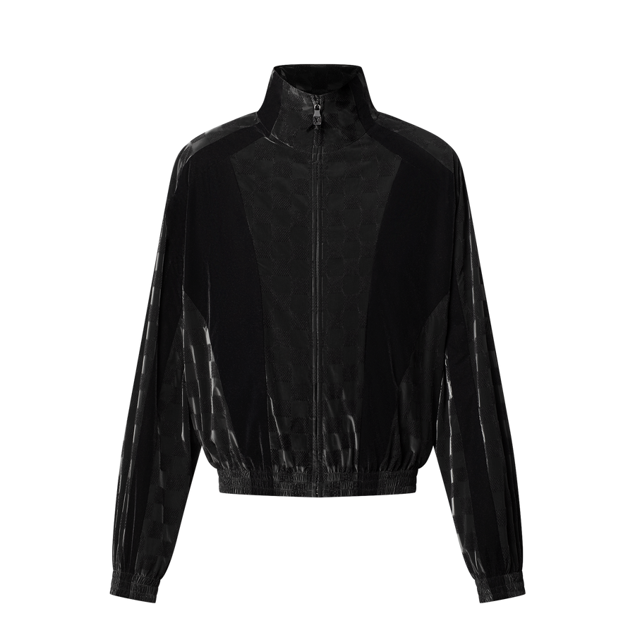 Veste de jogging technique floquée Damier