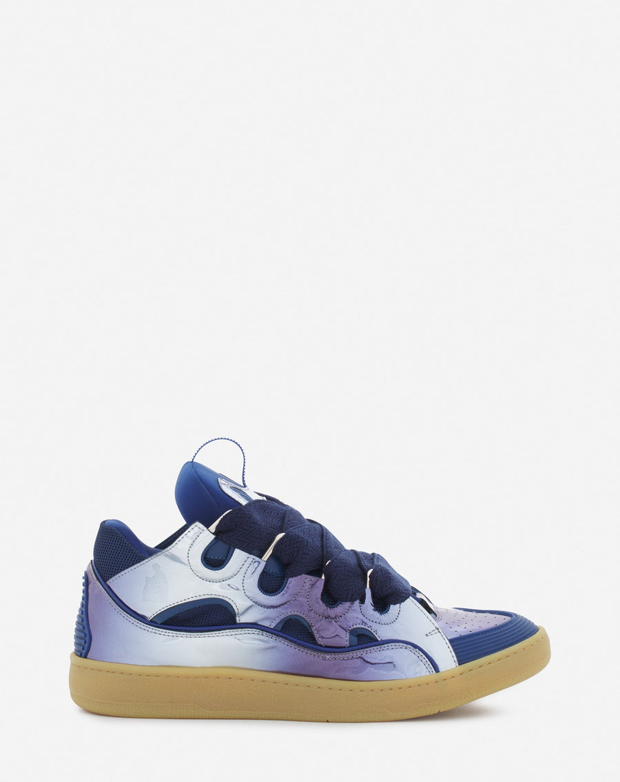 LANVIN METALLIC CORNFLOWER