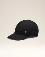 Casquette Noire Rivet Ami De Coeur en Nylon