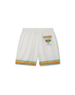 Afro Cubism Tennis Club Silk Shorts
