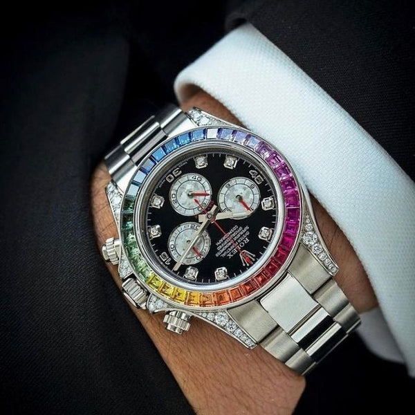 Montre Rolex Daytona Rainbow