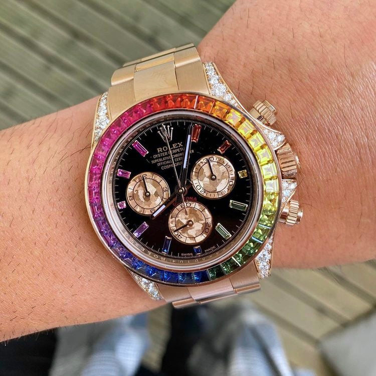 Montre Rolex Daytona Rainbow