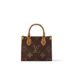 LV - Petit Cabas OnTheGo BB Maron double